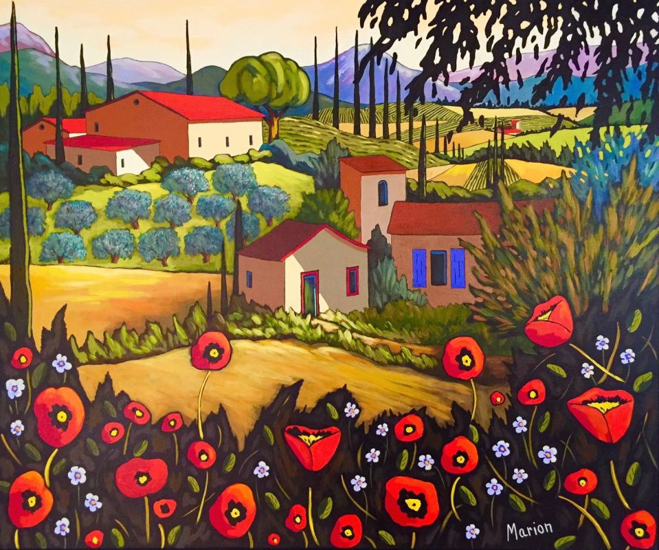 Printemps de Toscane 30x36