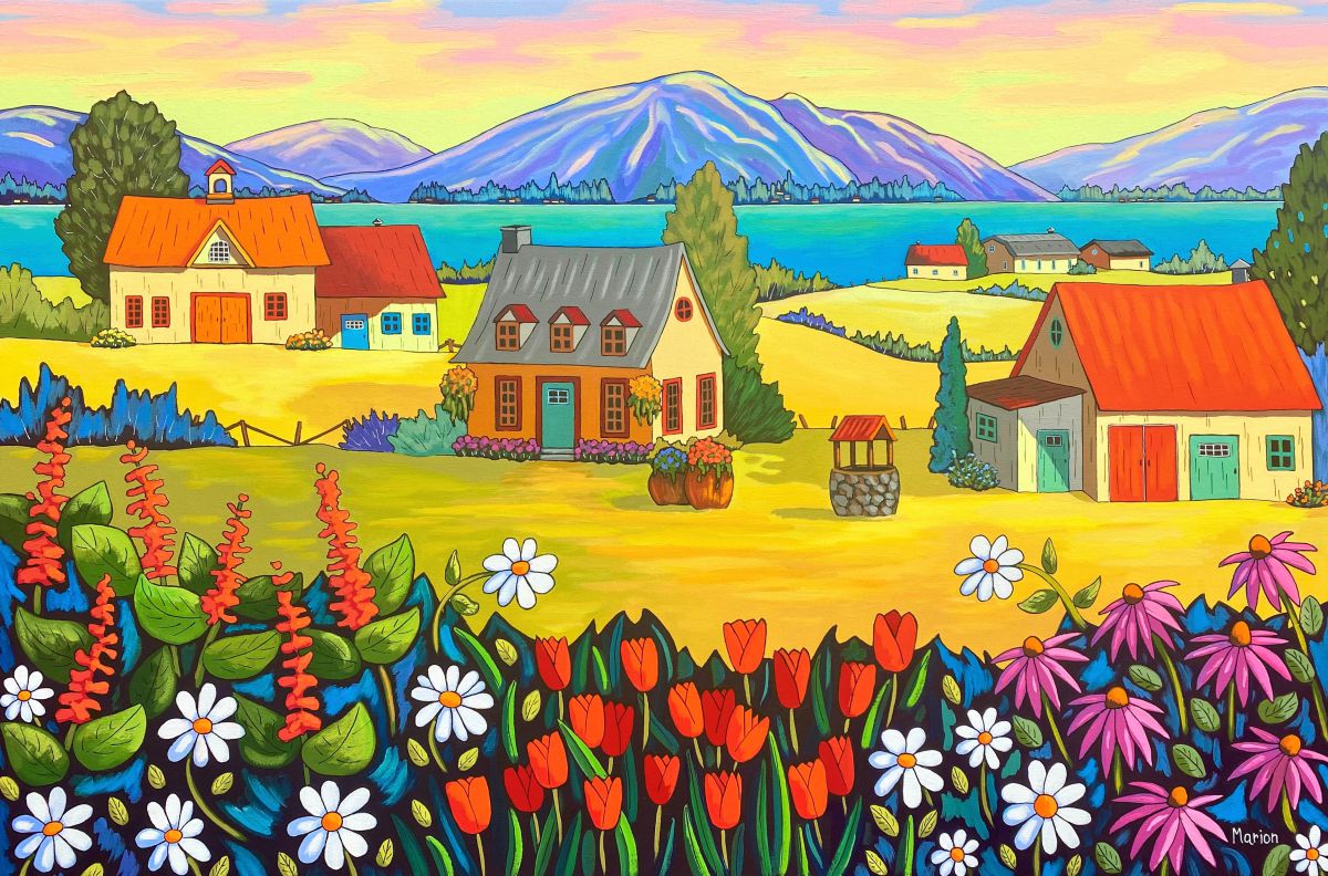 L'éveil de la nature 24x36