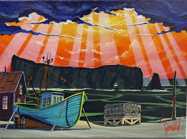 PIED DE VENT SUR LE ROCHER