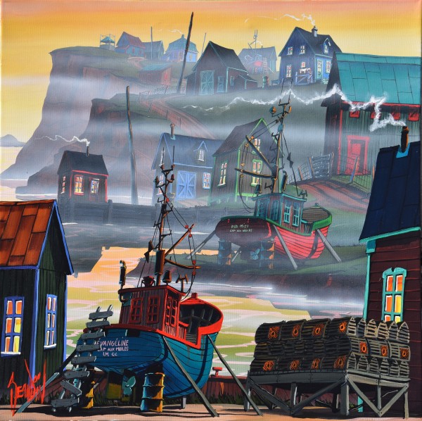 SUR LES BERGES BRUMEUSES