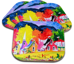 Sous-verre (#24) On profite de la famille