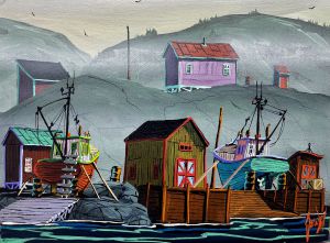 FLEUR DE LYS NEWFOUNDLAND