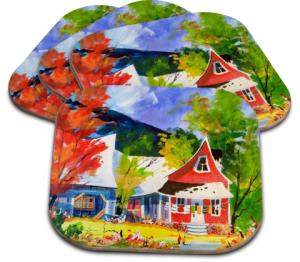 Sous-verre (#15) Notre havre de paix