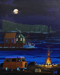 CAMPING A LA PLEINE LUNE