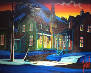 SOIRE D'HIVER  ST-GILLES