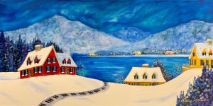 UNE SOIRÉE QUI COMMENCE BIEN                                           VENDU/ SOLD