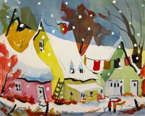 Marcherie au village