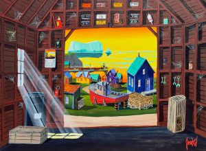 NEWFOUNDLAND FISHERMAN SHED