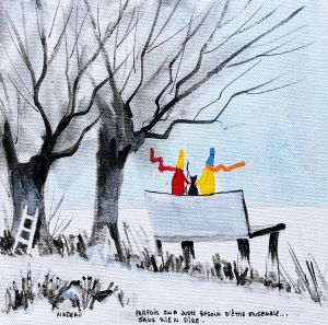 Parfois on a juste besoin d'tre ensemble...sans rien dire