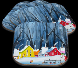 Sous-verre (#40)  On marche ensemble pour le meilleur