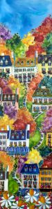 L'AUTOMNE  QUBEC                                                           24 po x 6 po