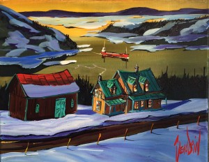 En silence sur le fleuve