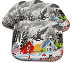 Sous-verre (#38)  Le temps de s'aimer