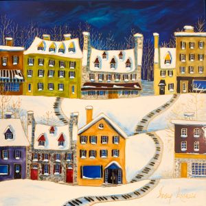 EN VISITE EN SOIRÉE                                                              10 PO X 10 PO