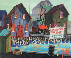 THE LUNENBURG HARBOUR