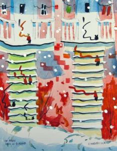 Un matin dans le quartier