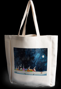 SAC EN TOILE (Hymne  notre lune)