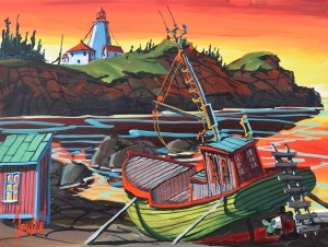 Swallow tail lighthouse Grand Manan