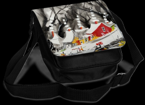 Sac  bandoulire # 13 (Marcher dans notre rve)