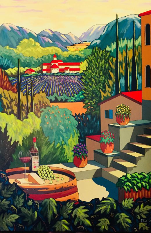 L'abbaye de Sénanque - Provence 40x60