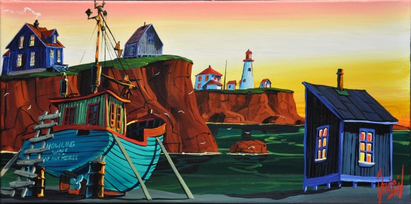 L'ANSE A LA CABANE ILES DE LA MADELEINE