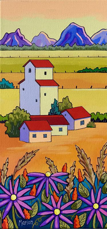Dans les prairies 8x16