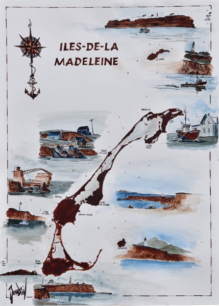 CARTE DES ILES