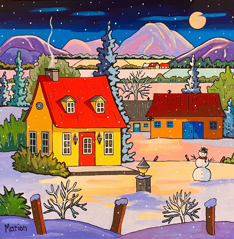 Magic night 12 x 12