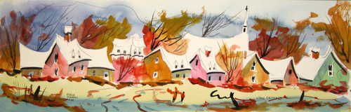 Village d'automne