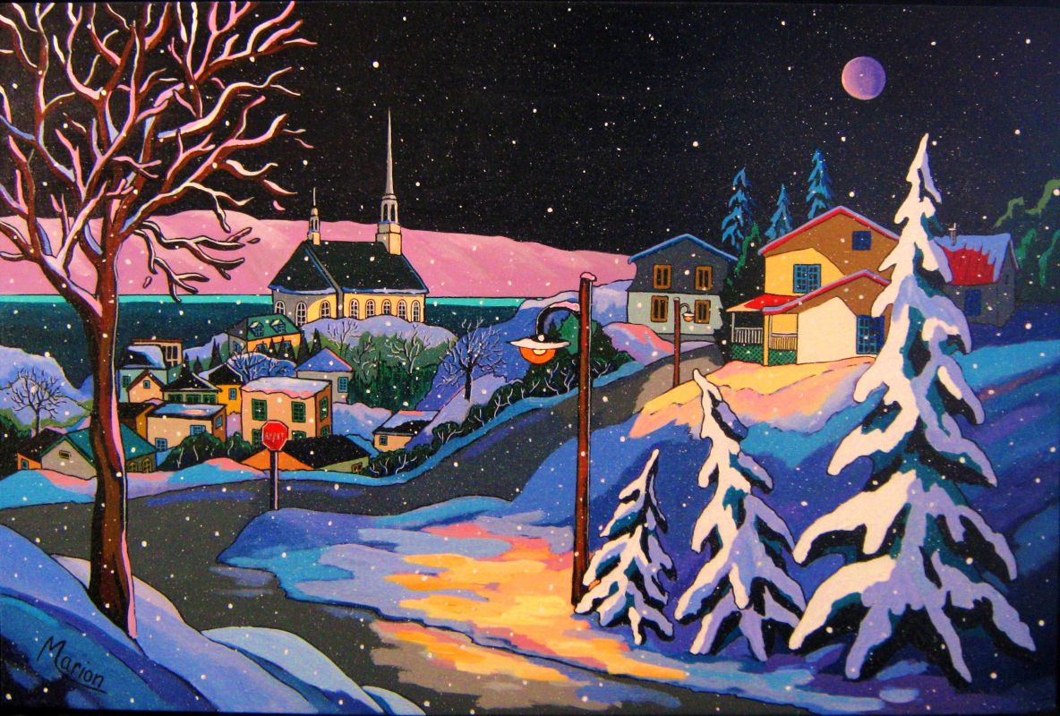 Chateau-Richer revet his white coat 24x36