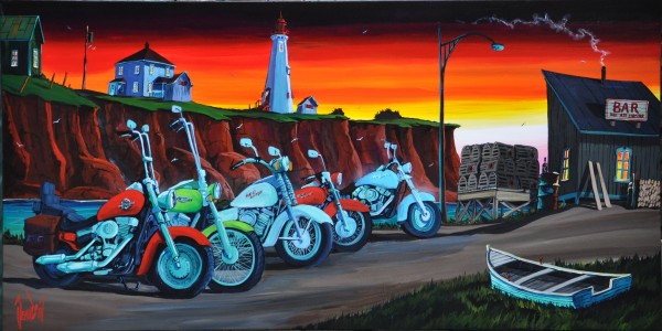 Harley row