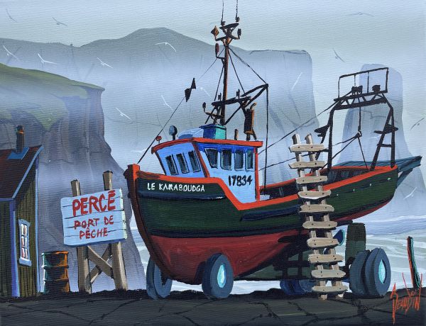 BRUME DE MAI SUR PERCÉ