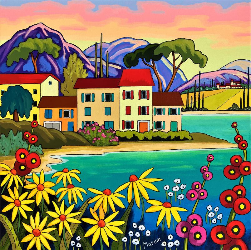 Journée d'été 16x16