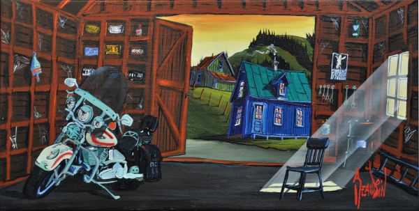 BIKE IN SHED