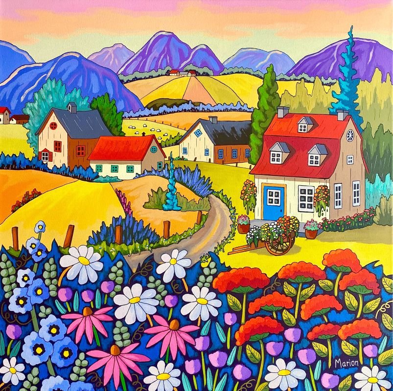 Merveilleuse journée 24 x 24