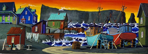 AU TEMPS DE LA PÊCHE À PERCÉ