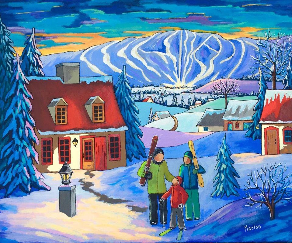 Winter Twilight 20x24