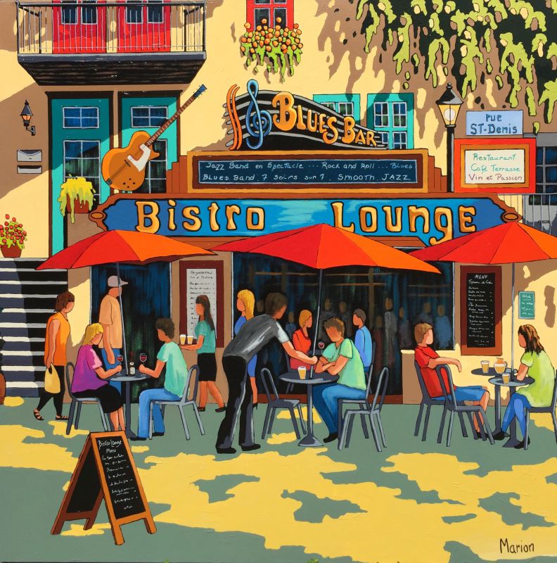 5 @ 7 at the bistro lounge 40x40
