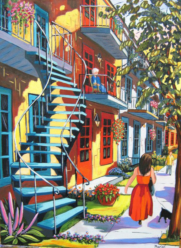 Urban vibrations 18x24