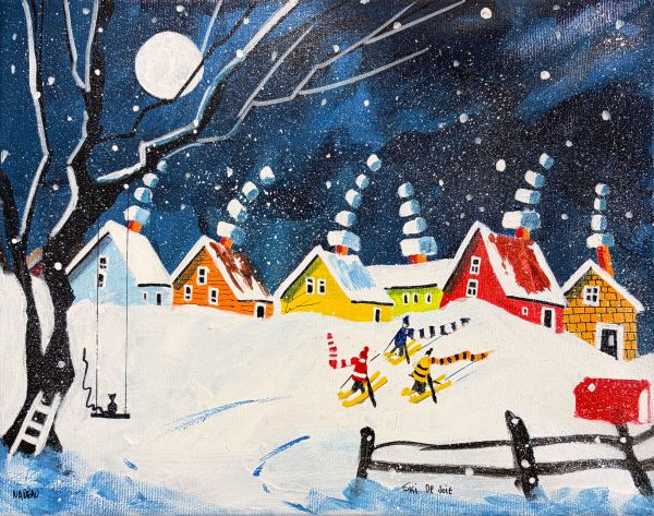 Ski de joie