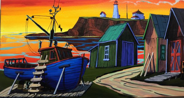 BLUE BOAT