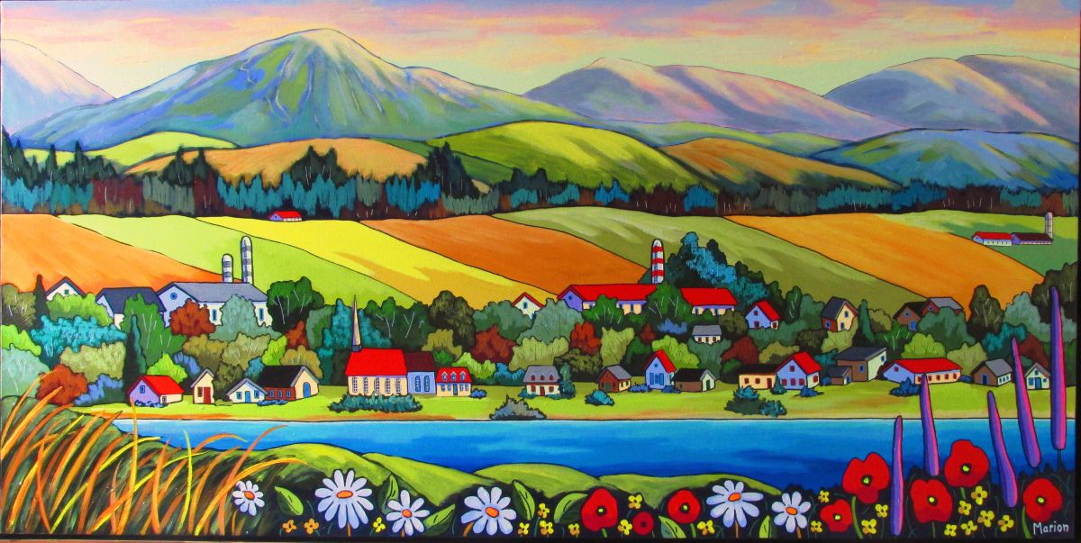 Splendeur de l'Île-d'Orléans 24x48