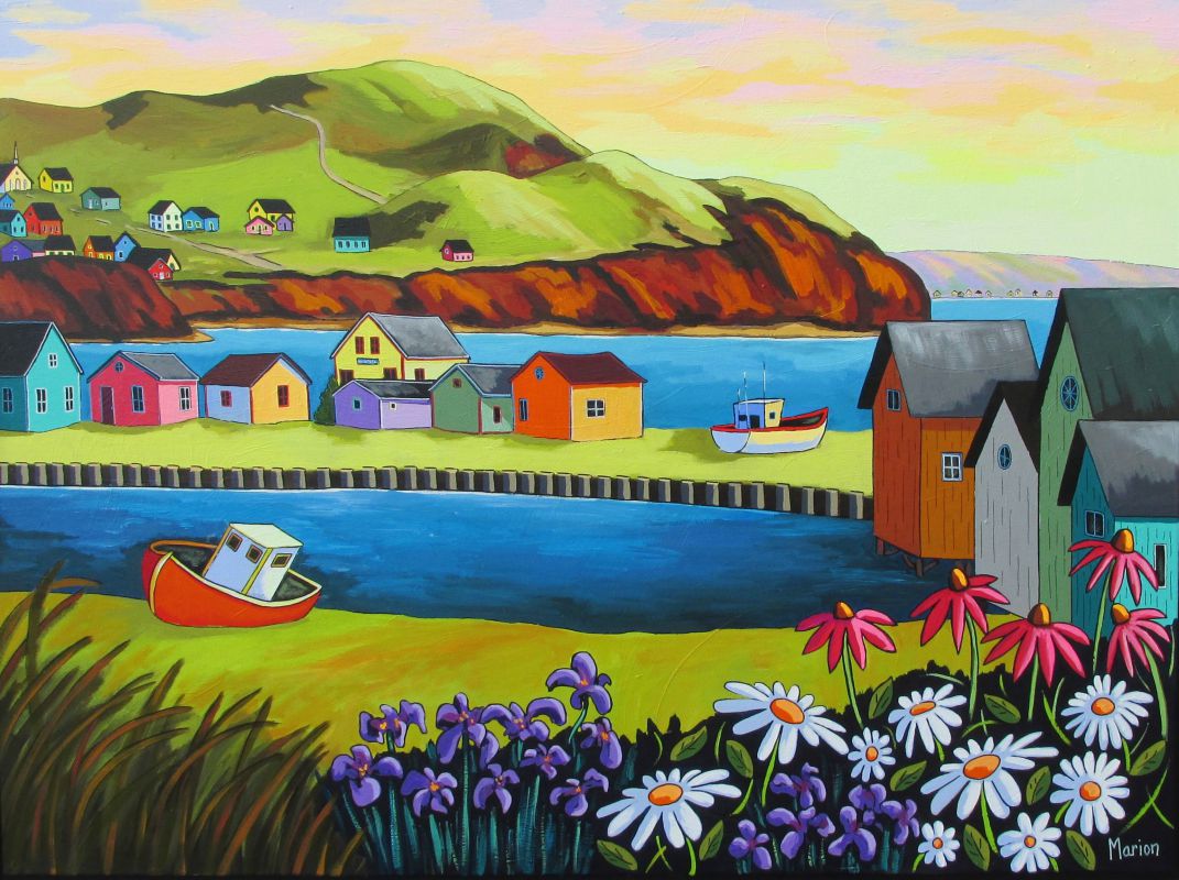 Magdeleine Islands Colors 36 x 48
