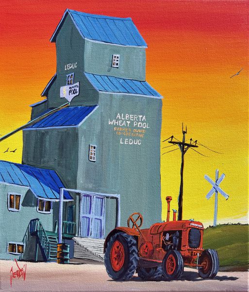L'ÉLÉVATEUR A GRAIN DE LEDUC