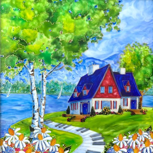 PARTONS EN VACANCES 12 PO X 12 PO