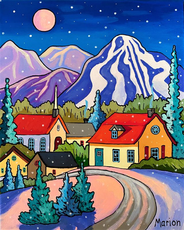 Snow 8x10