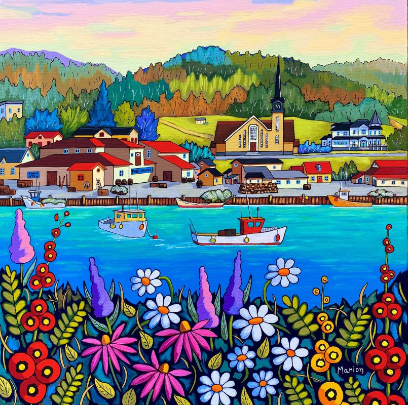 Port-Daniel, my roots 20x20