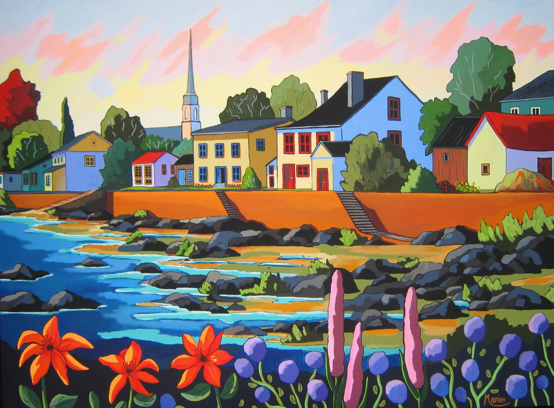 Poésie de Kamouraska 36x48