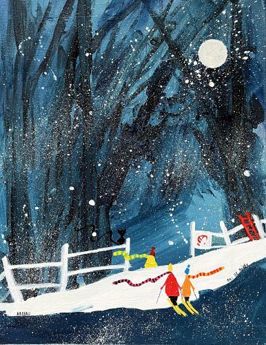 Ski de soirée