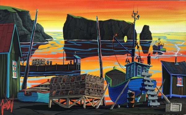 SUR LE QUAI DE PERCÉ